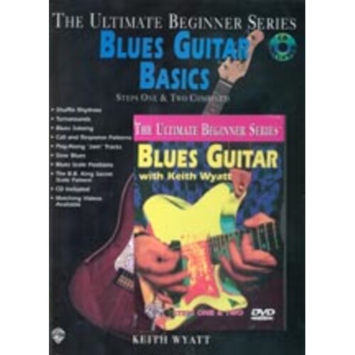Ultimate Beginner Blues Guitar Mega Pack DVD Book