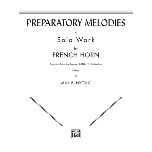 Preparatory Melodies to Solo Works for French Horn by Alfred Music