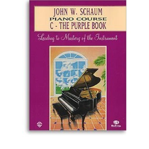 John W. Schaum Piano Course C - Purple Book, 48 Pages, Alfred Music