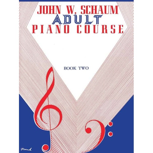 Schaum Adult Piano Course Book 2 by John W. Schaum - 48 Pages, Alfred Music