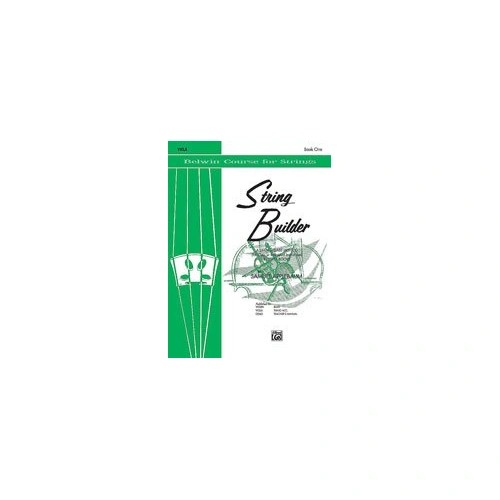 String Builder Book 1 for Viola by Samuel Applebaum - 32 Pages, Belwin Course for Strings