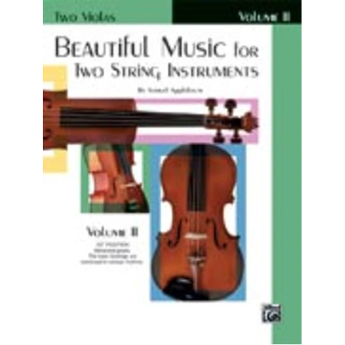 Beautiful Music for Two String Instruments Vol. 2 - 2 Violas by Samuel Applebaum