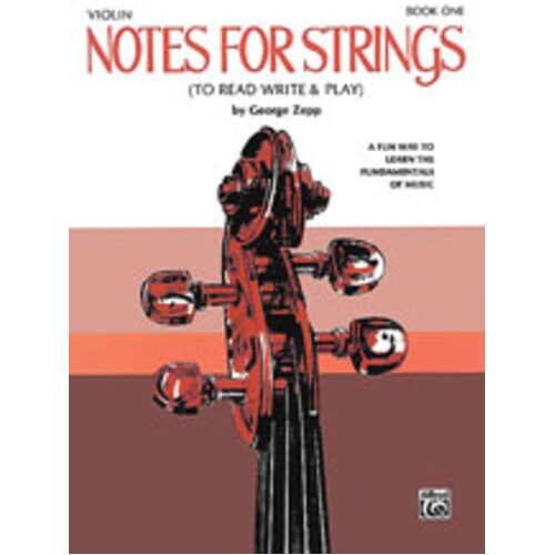 Notes For Strings Book 1 Violin Book