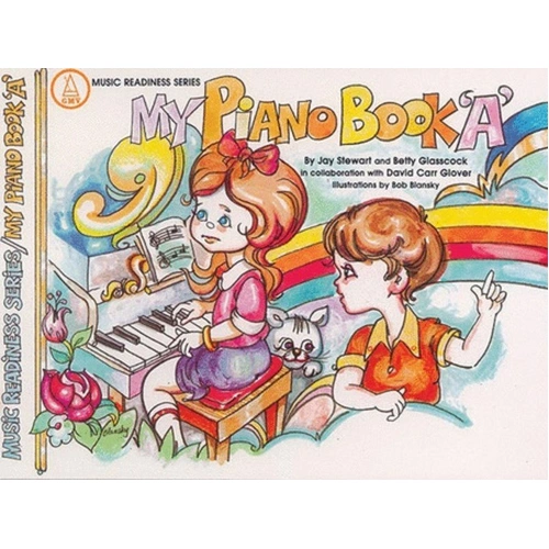 My Piano Book A - 48 Pages, Four-Color Illustrations, Ear-Training Patterns, Alfred Music, Music Readiness Series