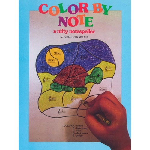 Color By Note Book 1 Notespeller