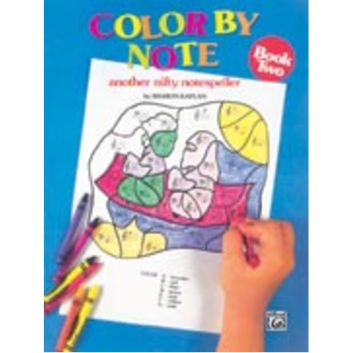Color by Note Book 2 Notespeller for Piano