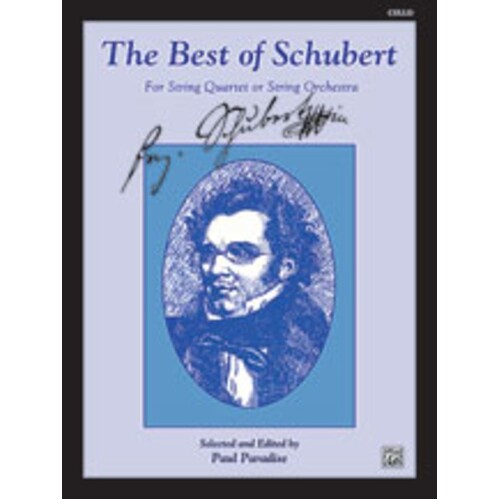 Best Of Franz Schubert Vc Arr Paradise