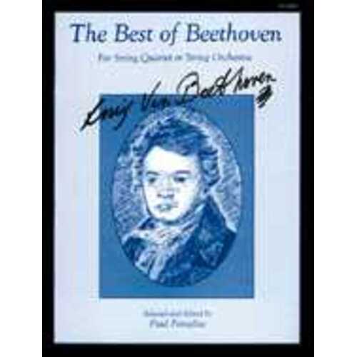 Best Of Beethoven For String Quartet Score Book