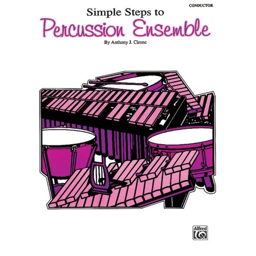 Simple Steps To Percussion Ensemble Score Book