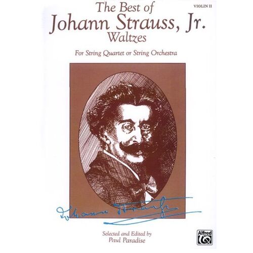 Best Of Strauss For String Quartet 2nd Violin Book