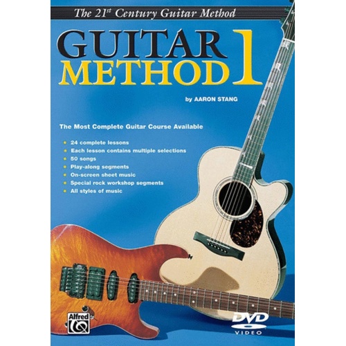 Guitar Method Book 1 Belwins 21st Century DVD Book