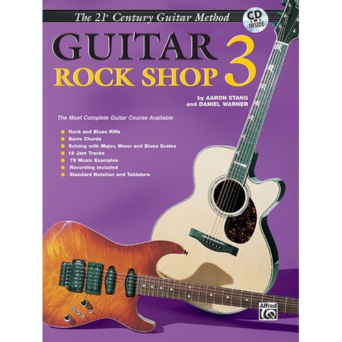 Guitar Rock Shop 3 Book/CD 21 Century Guitar Method Book