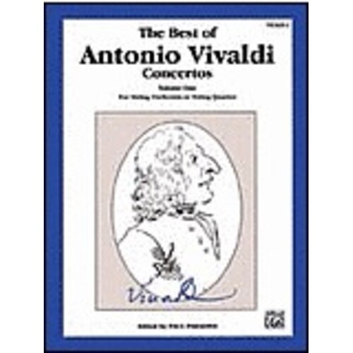 Best Of Antonio Vivaldi Concertos Book 1 Violin 1 Book