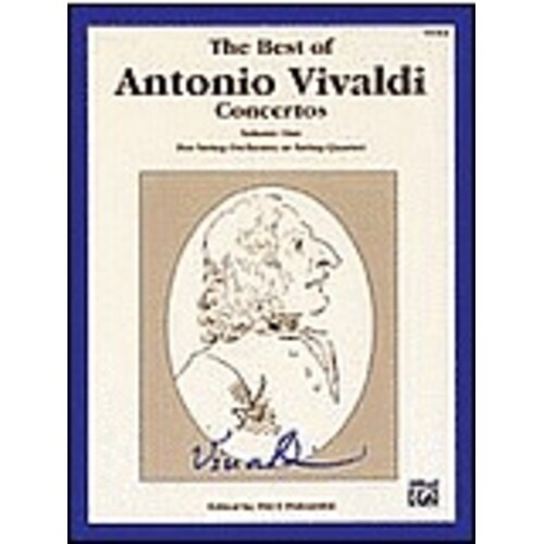 Best Of Antonio Vivaldi Concertos Book 1 Viola Book