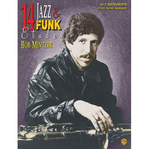 Jazz And Funk Etudes 14 Book/CD C Inst