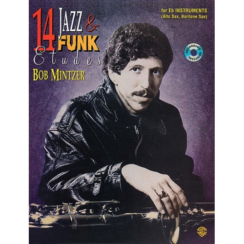 Jazz And Funk Etudes 14 Book/CD Eb Inst