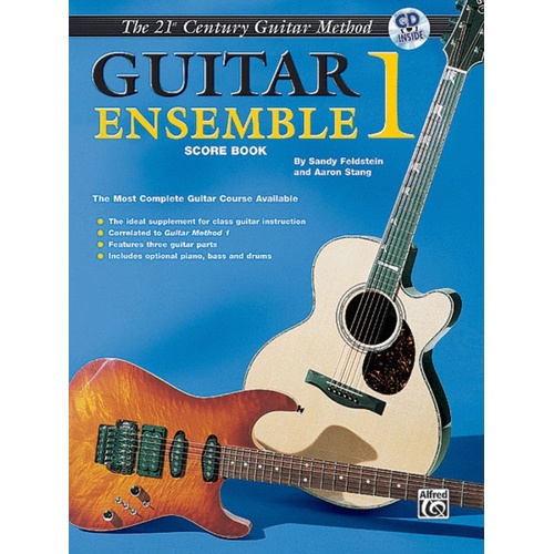 Guitar Ensemble Book 1 Score Book/CD Book