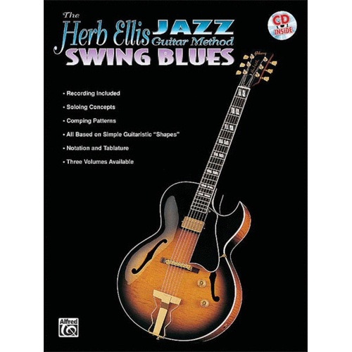 Jazz Guitar Method Swing Blues Book/CD Book