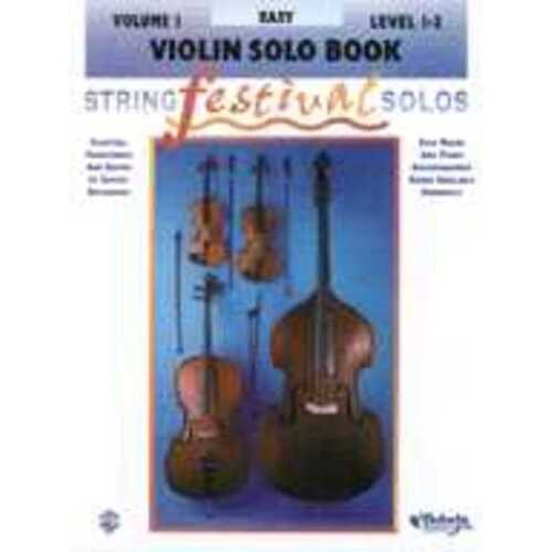 String Festival Solos Violin Solo Ed Applebaum Book 1 Book