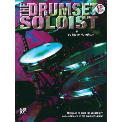 Drumset Soloist Book/CD Book
