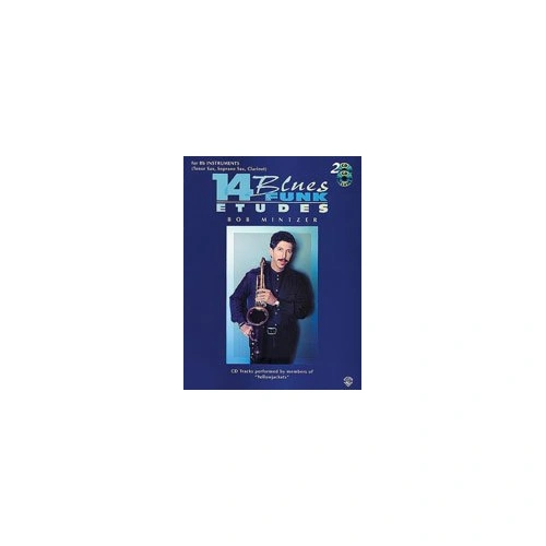 Mintzer 14 Blues & Funk Etudes for B Flat Instruments Book - Clarinet