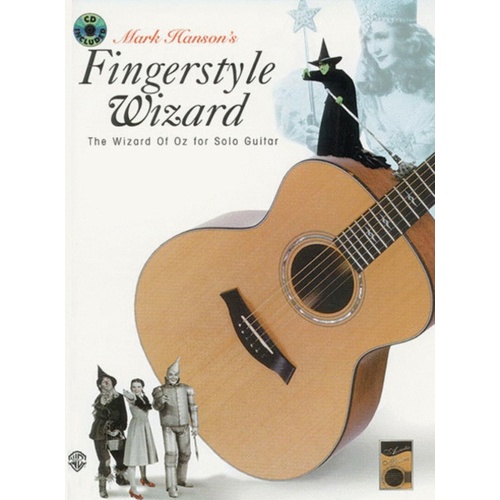 Fingerstyle Wizard Book/CD Wizard Of Oz Solo Guitar Book