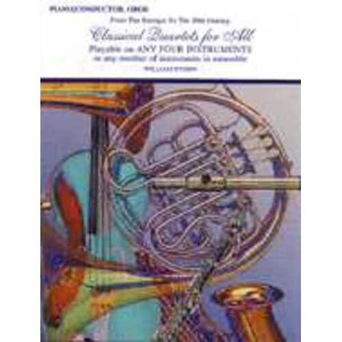 Classical Quartets For All Piano Cond Book