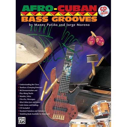 Afro Cuban Bass Grooves Book/CD Book