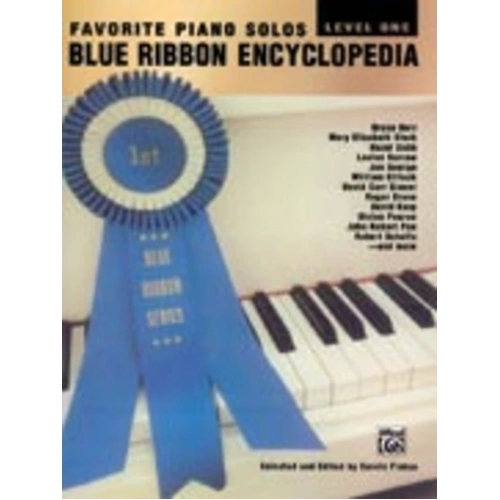 Blue Ribbon Encyclopedia Favorite Piano Solos Level 4