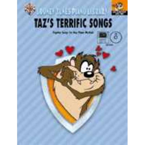 Tazs Terrific Songs Book and CD MIDI