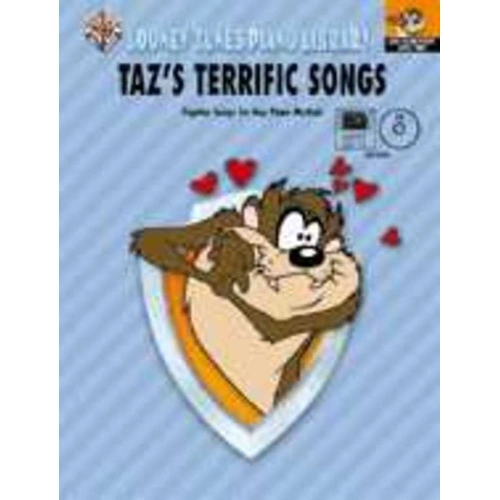 Tazs Terrific Songs Book/CD MIDI