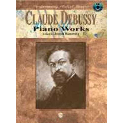 Claude Debussy Piano Works Book/CD Ed Banowetz Book