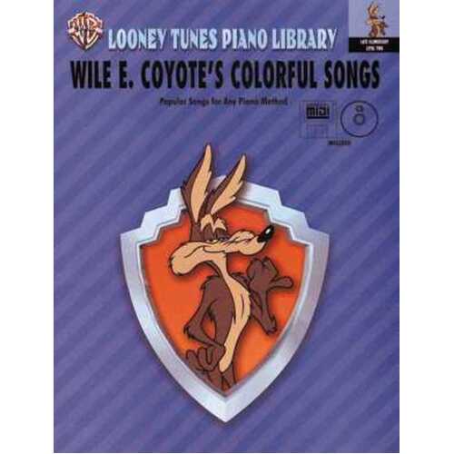 Wile E Coyotes Colorful Songs Book/CD