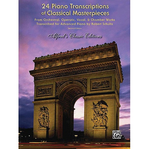 Piano Transcriptions Classical Masterpieces 24 Book