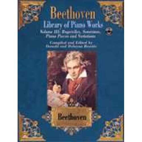 Library Of Piano Works Vol 3 Book/CD Ed Beattie Book