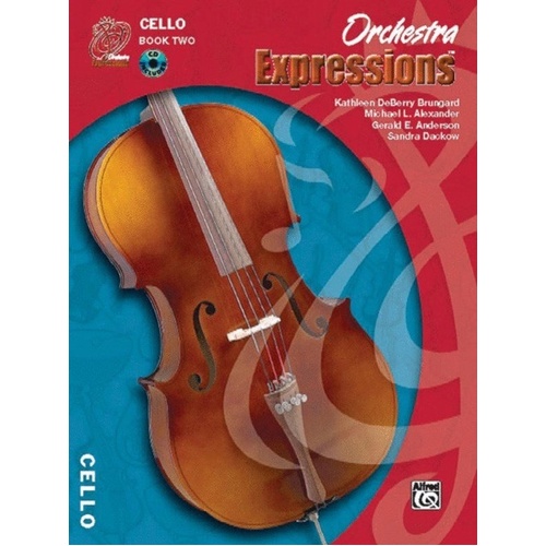 Orchestra Expressions 2 Cello Book/CD