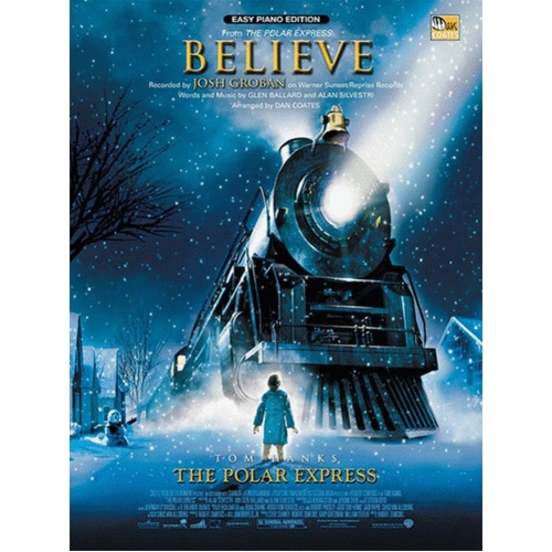 Believe S/S From Ponline Audior Express Easy Piano Book
