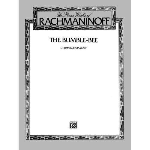 Rimsky-Korsakoff - The Bumble-Bee for Piano, 8 Pages, Piano Solo, Belwin Edition, Alfred Music