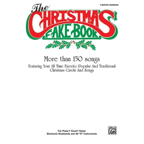 Christmas Fake Book C Edition by Alfred Music