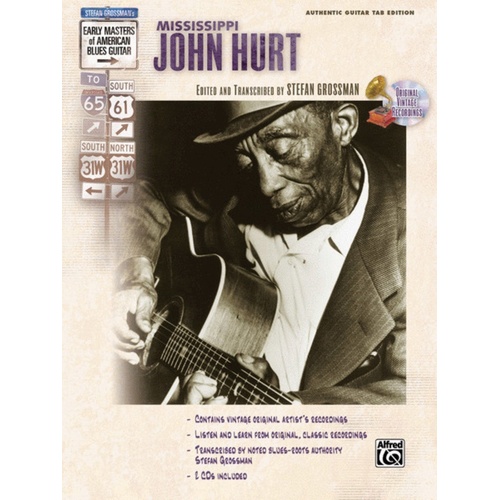 Early Masters Mississippi John Hurt Book/CD