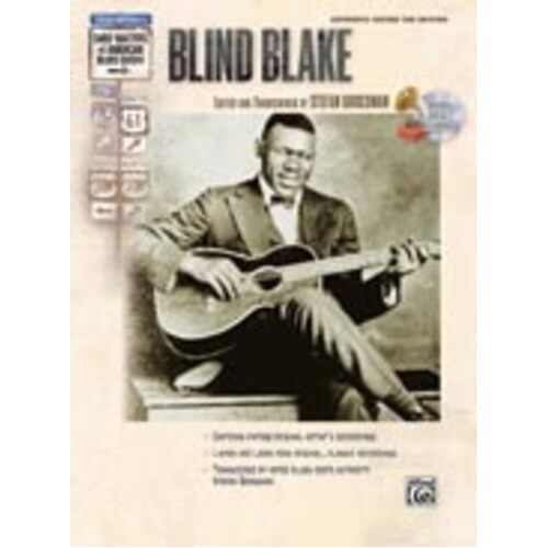 Early Masters Blind Blake Book/CD Guitar Book