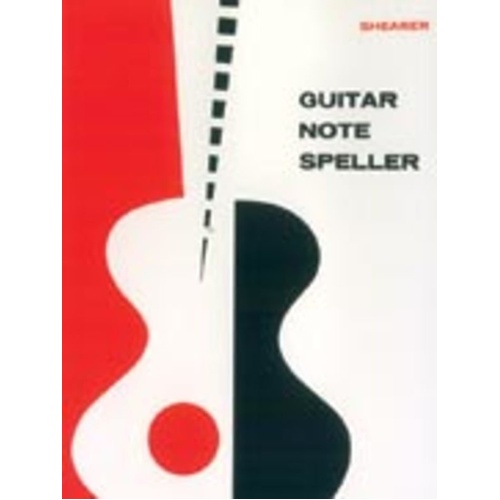 Guitar Note Speller by Aaron Shearer, 32 Pages, Published by Alfred Music