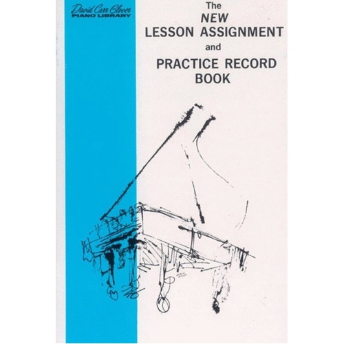 Lesson Assignment and Practice Book by David Carr Glover, Alfred Music, Piano, 48 Pages