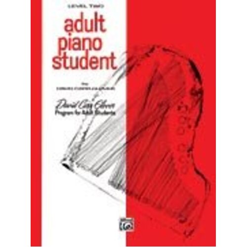 Adult Piano Student Level 2 Book