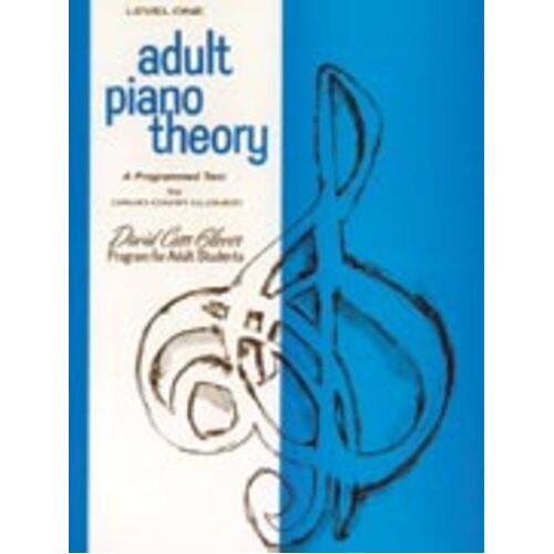 Adult Piano Theory Level 1 Book