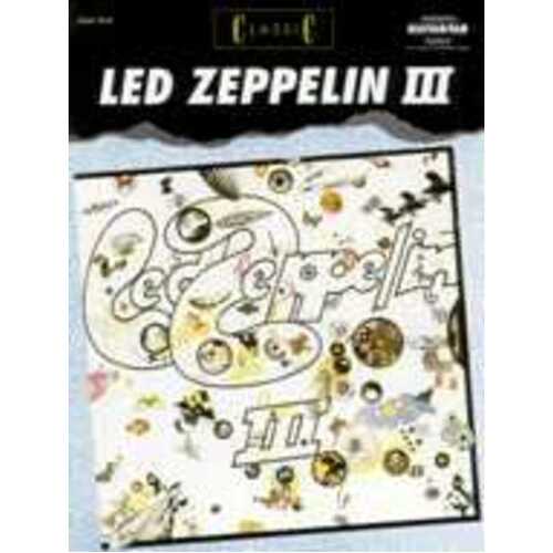 Led Zeppelin 3 Guitar TAB Edition Book