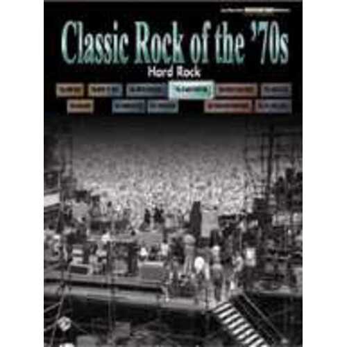 Classic Rock Of The 70S Hard Rock Guitar TAB Book