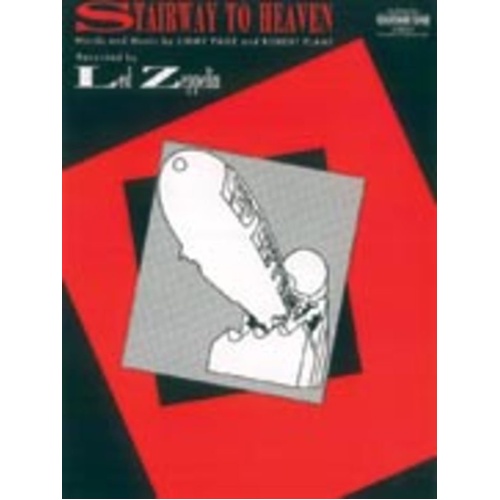 Stairway to Heaven Guitar Tab Songbook by Alfred Music, 20 Pages, Composers Jimmy Page & Robert Plant