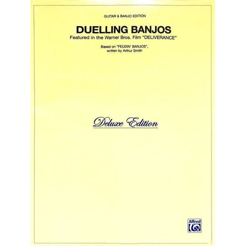 Duelling Banjos Guitar/Banjo Edition TAB - Standard Notation & TAB, 12 Pages, Composer: Arthur Smith, Publisher: Alfred Music
