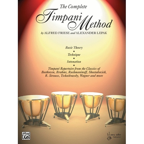 Timpani Method Complete Book